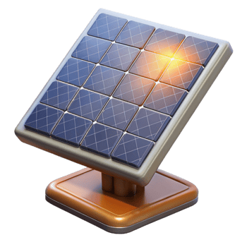serene contemporary Solar Panel Installation Diagram Cutout premium png