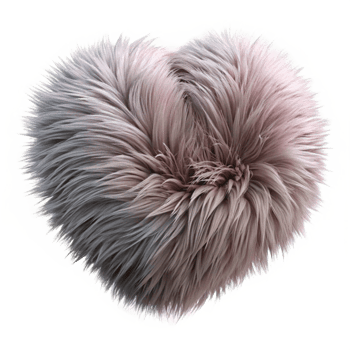 magnificent minimalist Synthetic Fur Soft Texture Isolated genuine png