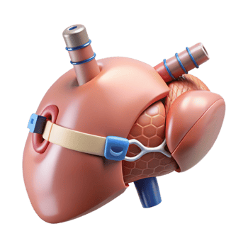 magnificent traditional Synthetic Organ Replacement Procedure Illustration Transparent Background detailed png
