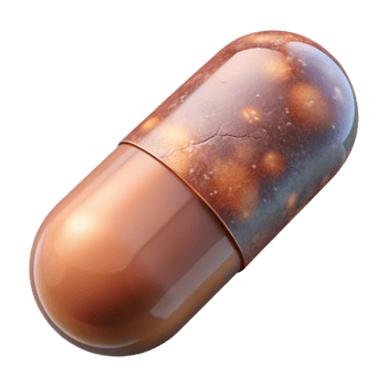 extraordinary contemporary Synthetic Vitamin Capsule Close Up View genuine png