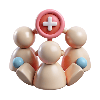 wonderful minimalist Teamwork in Medical Innovation Transparent high quality png