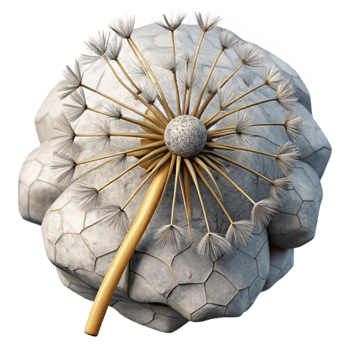 extraordinary artistic Urban Garden with Herbs Cutout Top View authentic png