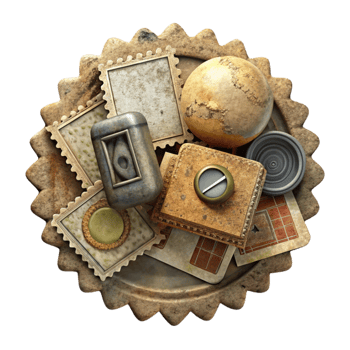 beautiful classic Urban Graffiti Art Wall Section Isolated premium png