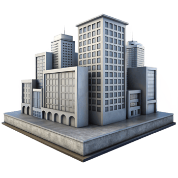stunning contemporary Urban Landscape Building Silhouette Transparent genuine png