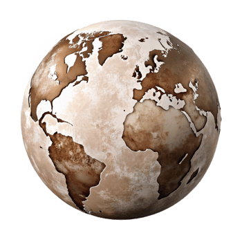 extraordinary vintage Vintage World Map Illustration Isolated high resolution png