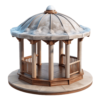 extraordinary contemporary Weather Responsive Pavilion Transparent Background exclusive png