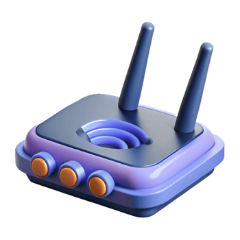 impressive artistic Wireless Router High Speed Connectivity Transparent Background genuine png