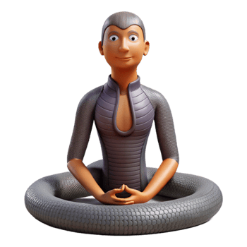 magnificent modern Yoga Pose Cobra Pose Isolated genuine png