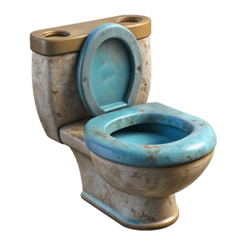 dramatic creative Zero Gravity Toilet System Cutout detailed png