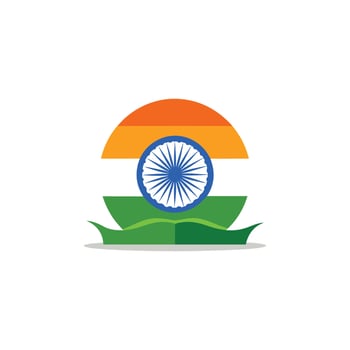 Glory of the Nation Republic Day Illustration on White Background vector