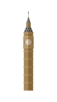 Big Ben Tower Illustration vector