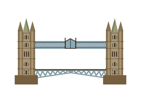 London bridge Illustration vector