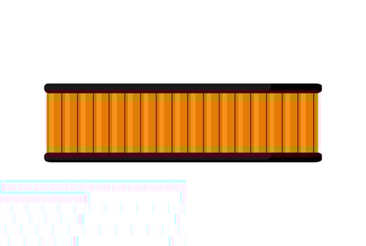 Rectangular Air Filter vector