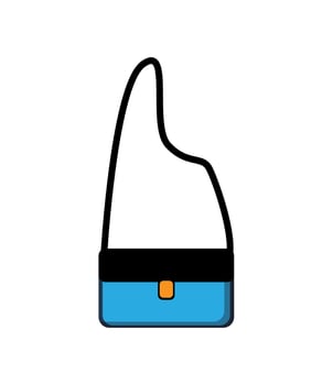 Stylish French Bag vector