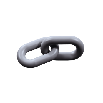 Sleek Metallic Chain Links Ideal for Digital Themes png