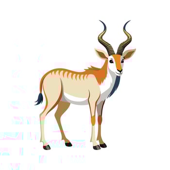 Unique Addax Art for Creatives vector