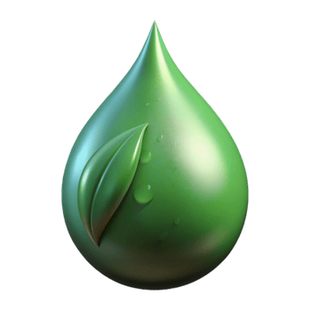 extraordinary traditional A single raindrop on a green leaf, reflecting the surrounding environment, macro photography, realistic style premium png