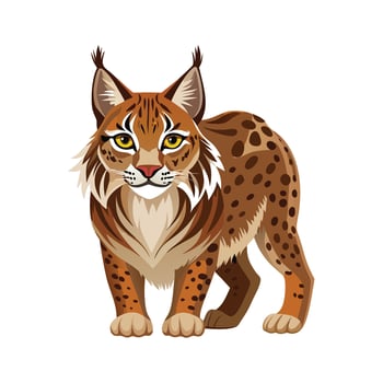 Stylish Bobcat Art for Designers vector