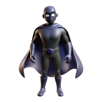 dramatic artistic A shadow-manipulating superhero with their form dissolving into shadows, blending into the darkness, lit by a single, dim light source, in a mysterious, noir style detailed png
