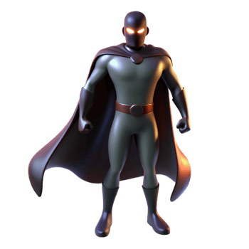 impressive classic A shadow-manipulating superhero with their form dissolving into shadows, blending into the darkness, lit by a single, dim light source, in a mysterious, noir style high resolution png