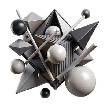 wonderful traditional A dynamic composition of intersecting lines and geometric shapes, creating a sense of movement and energy. The color palette is limited to black and white 4K png