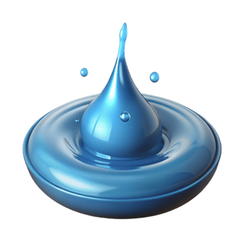 stunning minimalist A single drop of water splashing into a pool, high-speed photography, with dynamic water droplets professional png