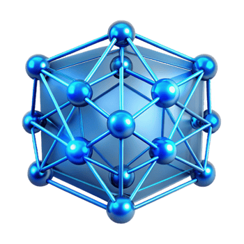 impressive traditional A network of interconnected, glowing lines, resembling a circuit board, with a cool, electric blue color palette, cyberpunk style exclusive png