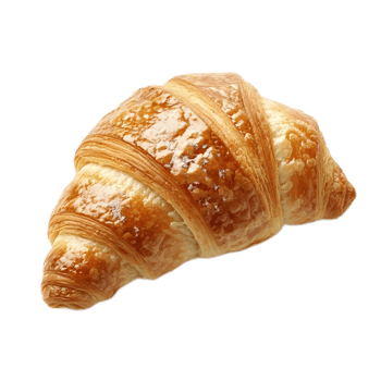 Mouthwatering Golden Crusted Croissant a Delectable French Breakfast Delight png