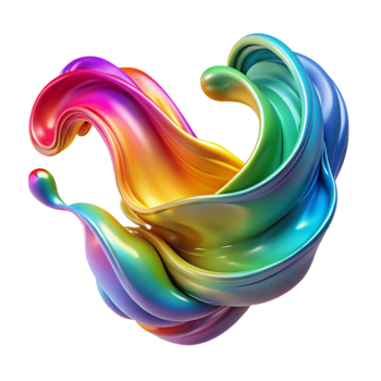 vibrant traditional A torrent of liquid light, flowing and swirling in a chaotic dance, vibrant rainbow hues, abstract expressionism style high quality png