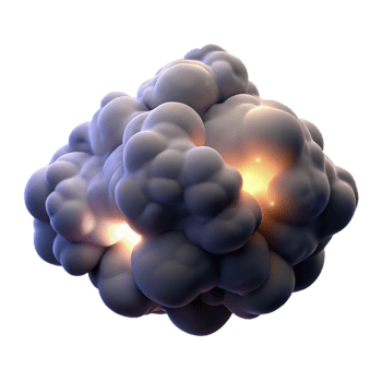 extraordinary artistic A cloud of swirling smoke, illuminated by a back light, with a volumetric effect and a monochromatic color scheme, in a dark and moody style authentic png
