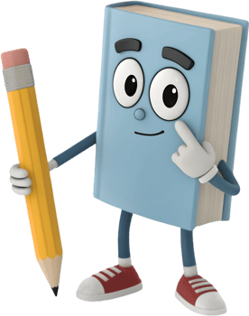 Book and Pencil Couple Symbolize Imagination . png