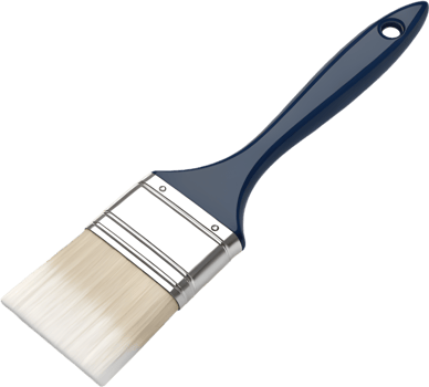 Digital Brush Icon for Creative Projects and Illustrations. . png