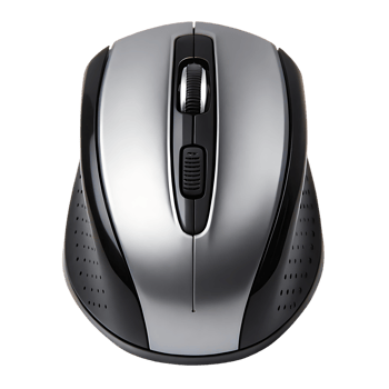 Wireless computer mouse, ergonomic design png