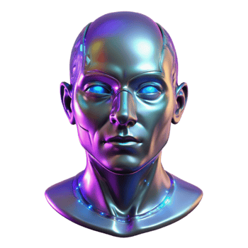 wonderful vintage A holographic projection of a human face, glitching and distorting in a dark, futuristic environment, illuminated by flickering neon lights. Style cyberpunk high resolution png