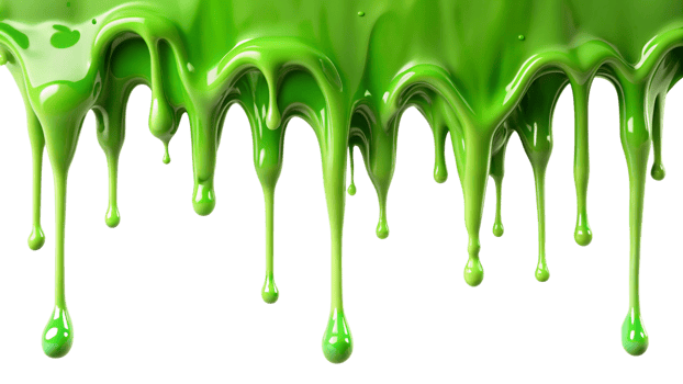 Green Slime Dripping Downwards Abstract Texture png
