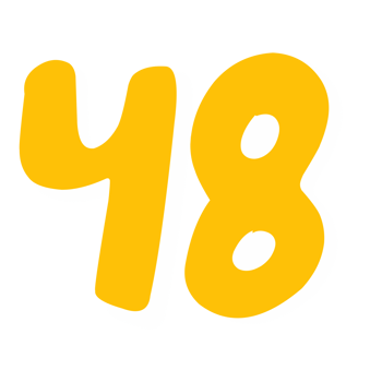 Number forty eight png