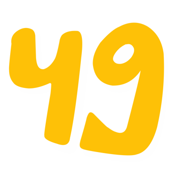 number forty nine png