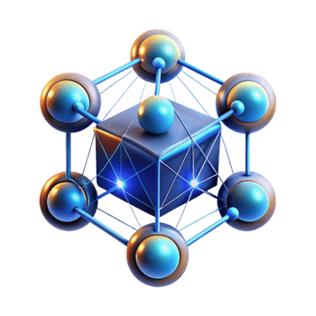 impressive rustic An abstract representation of data flow, using lines, nodes, and glowing particles, with a futuristic, technological style professional png