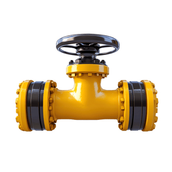 Gas pipe isolated on transparent background png