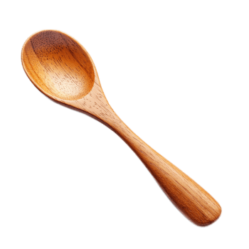 Handcrafted Wooden Spoon for Cooking and Serving png