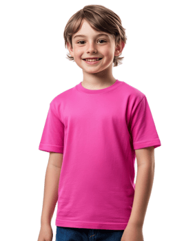 Joyful Young Boy Smiling Cheerfully with Bright Expression on White Background png