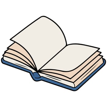fuuny Book illustration vector
