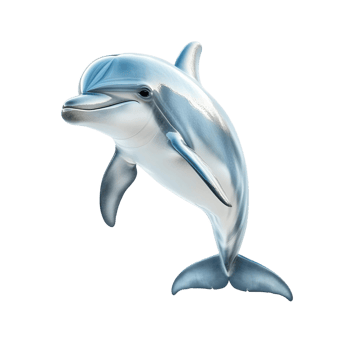 Sleek marine mammal with a streamlined body png
