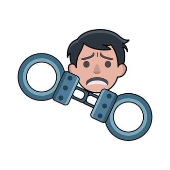 illustration of Unjust vector