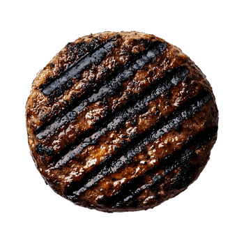 Realistic delicious Grilled hamburger png