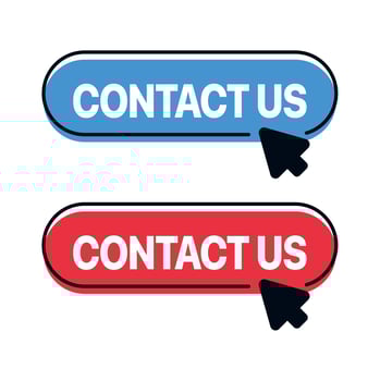 Contact Us Bubbles Set vector