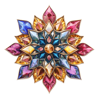 Luxury Diamond Gemstone Transparent Background png