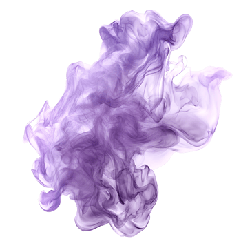 Abstract Violet Smoke Transparent Background png
