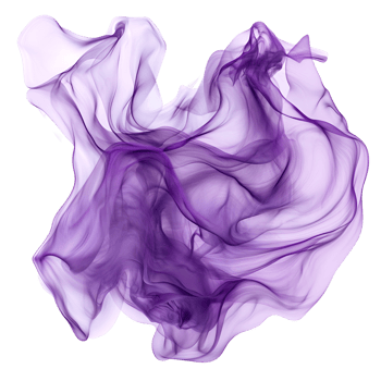 Mystical Purple Smoke Effect Transparent Background png
