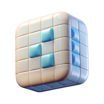 elegant minimalist Abstract Data Grid Transparent Element with Square Pattern exclusive png